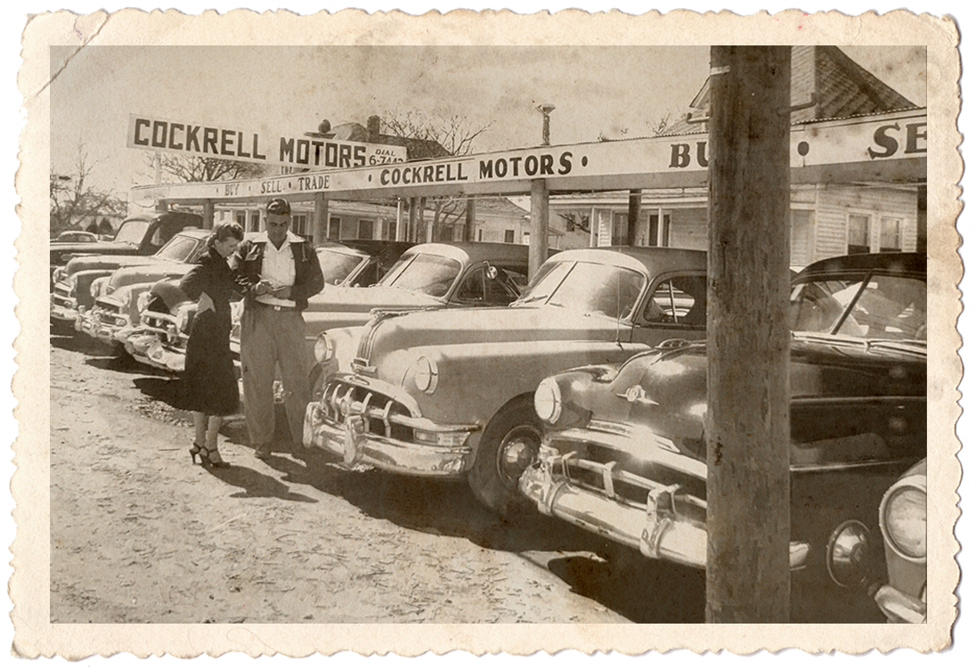 Cockrell's Motors Vintage Photo
